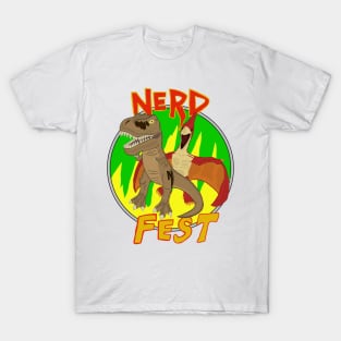 Nerd Fest Scout and Jurassica T-Shirt